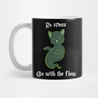 Go with the flow - white Mug